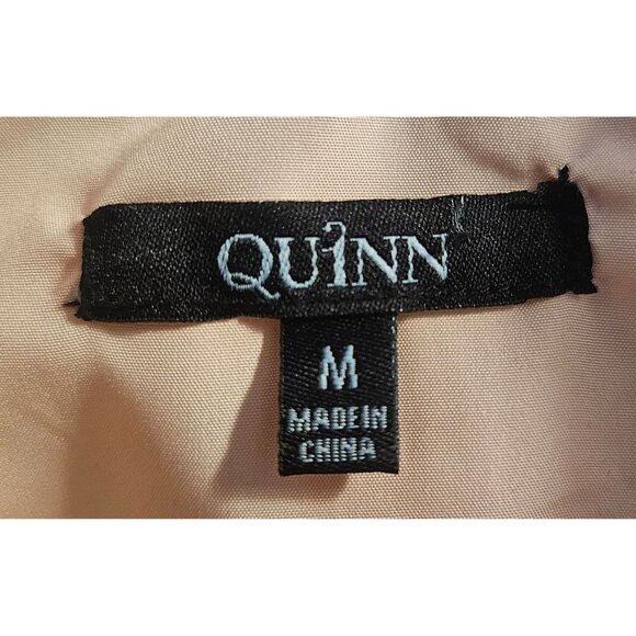 Quinn Blush Pink Quilted Utility Vest Women M – Clean Girl Gorpcore Preppy Layer - Picture 4 of 11